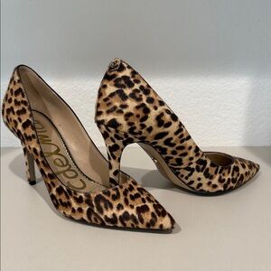 Leopard Print Women's Heels 7.5 Sam Edelman